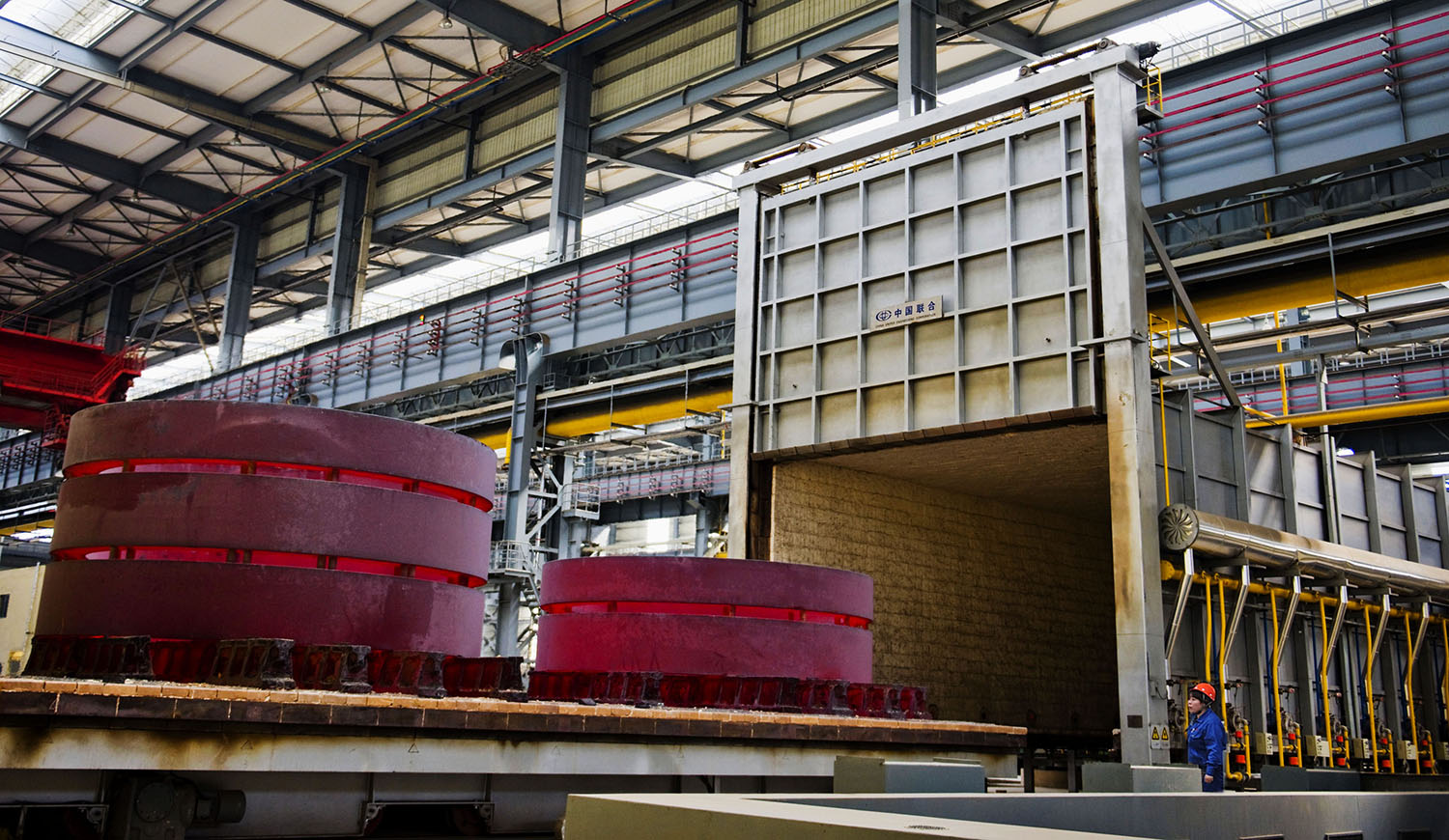 5×15.5m臺車式熱處理爐