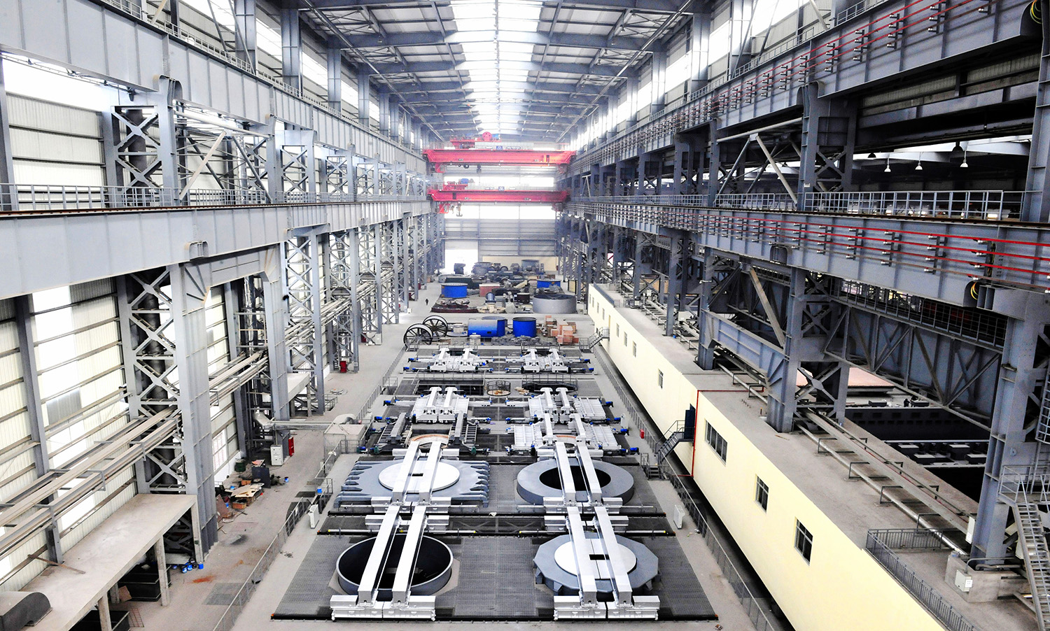 井式電爐群：最深25m；井式水油槽：最深28m