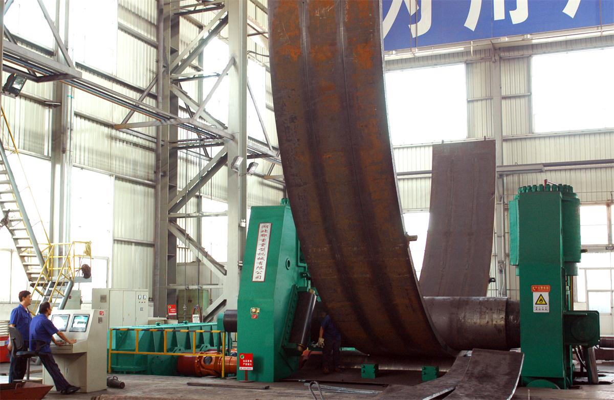 160×4000mm卷板機