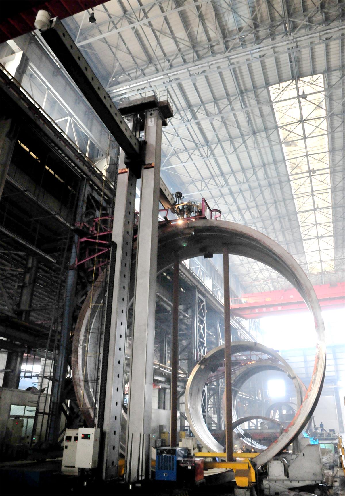 Φ14×10m 自動焊接操作中心