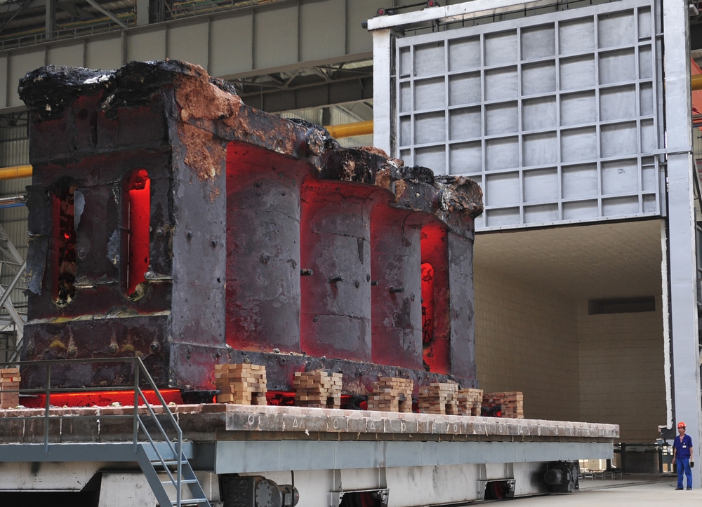 500噸級(jí)大型鑄鋼件