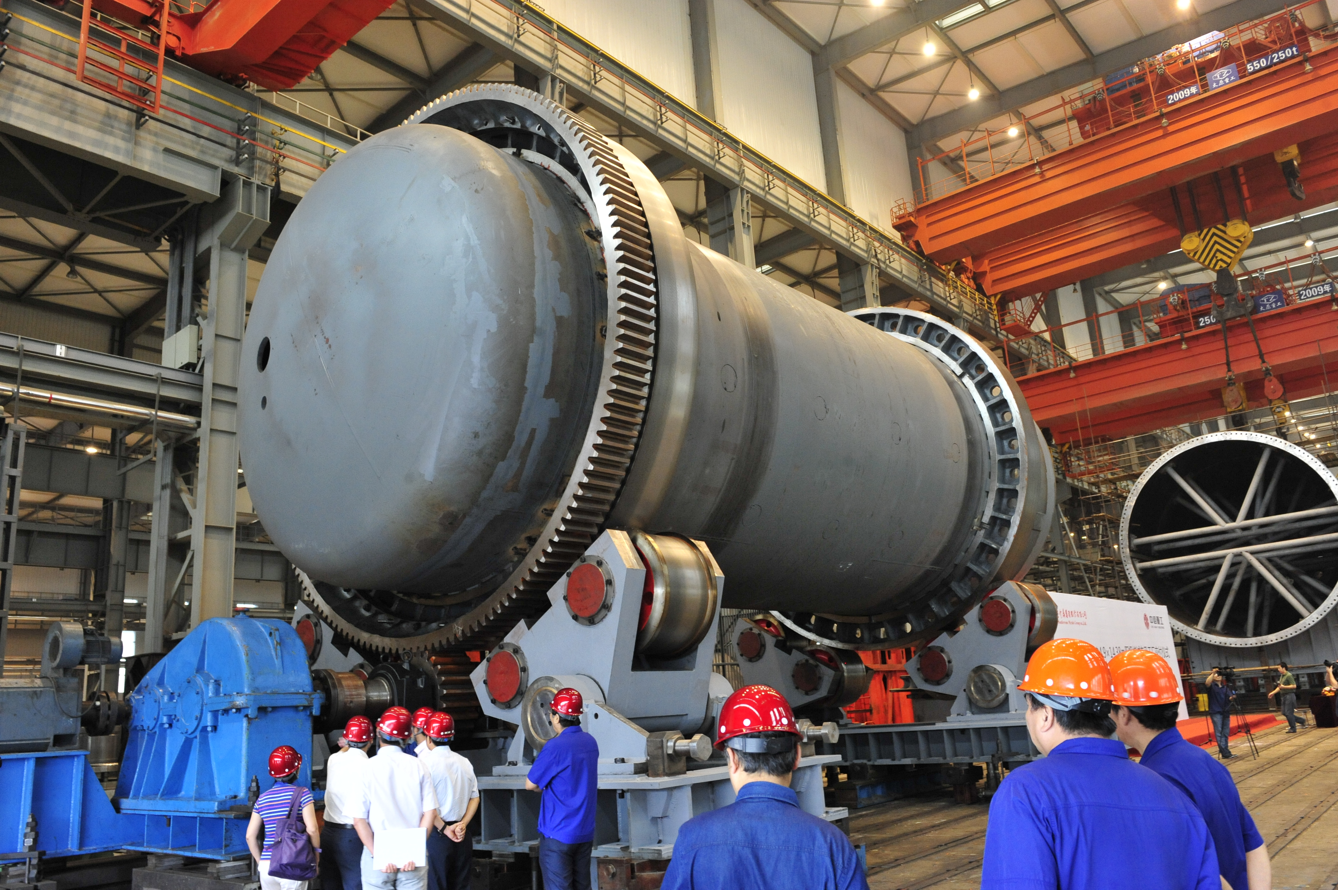 Φ4.9×14.38m煉銅陽極爐